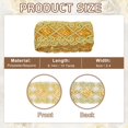 thumbnail image 2 of Uxcell Cinta de Encaje de Lentejuelas, 2.4 Pulgadas 10 Yardas, Tela de Lentejuelas en Forma de Diamante para Costura de Bricolaje, Cortina, Vestido, Ropa de Novia, Dorado Oscuro, 2 of 7