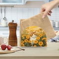 thumbnail image 6 of Cat Sunflowers Clouds Leaves Napkin Holder for Table Clear Napkin Stand Paper Holder Acrylic Organizer Dispenser Napkins for Dinner Kitchen Restaurant Room, 6 of 8