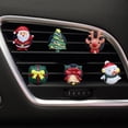 thumbnail image 5 of Car Decoration Christmas Vent Christmas Tree Santa Car Vent Clips For Home Mascot Automotive Vent C, 5 of 5