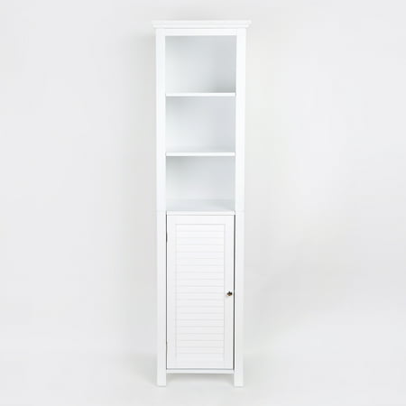 Glitzhome 65 55 H Bathroom Wooden Free Standing Storage Cabinet Glitzhome 65 55 H Bathroom Wooden Free Standing Storage Cabinet With 3 Shelf And