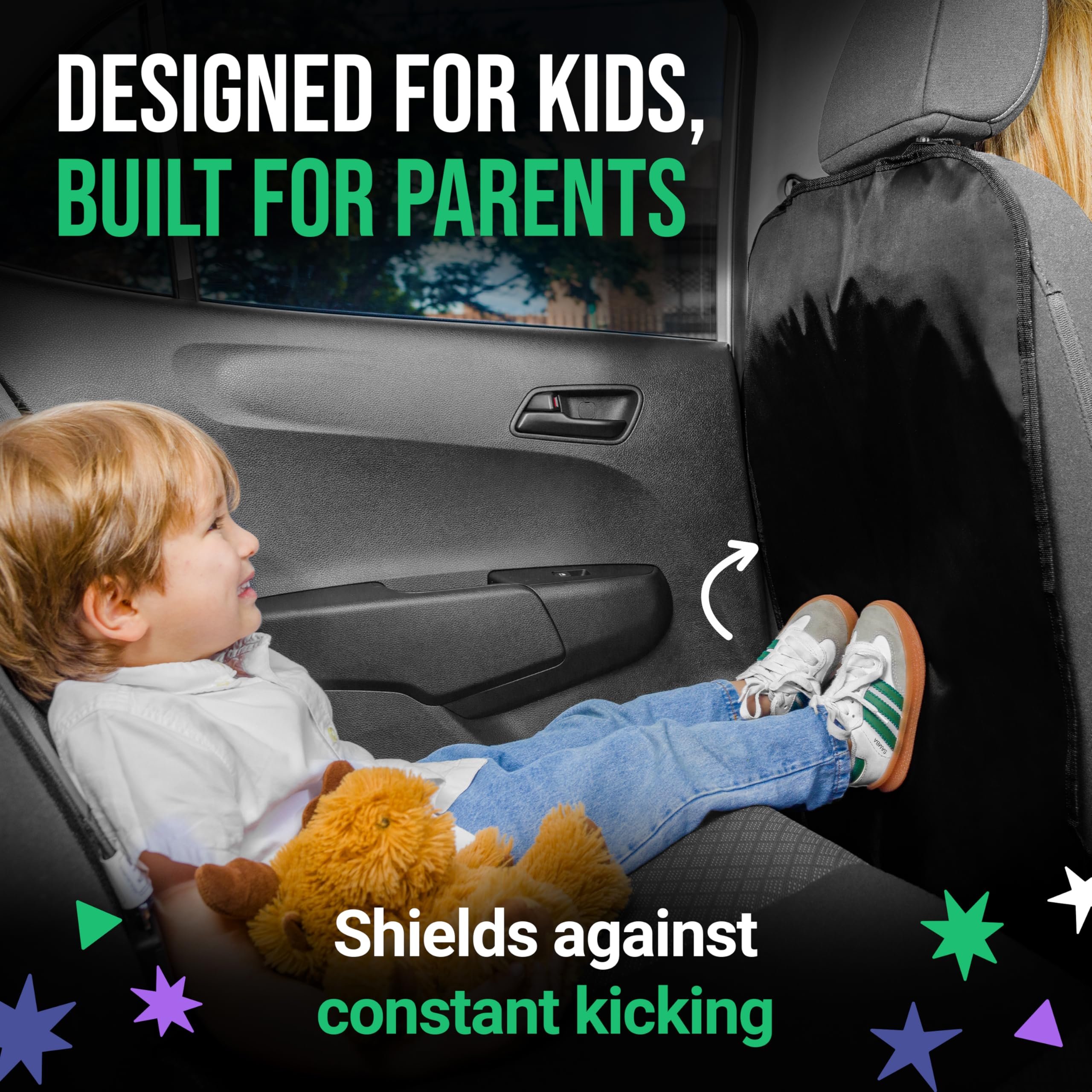Todays Kids Kick Mats Back Seat Protector, 2-Pack photo 7