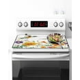 thumbnail image 2 of Stove Top Covers for Electric Stove 28.5x20.5 Inches, Spring Floral Heat Insulation Fireproof Glass Cooktop Protector, Elegant Birds Summer Botanical Flowers Countertop Stovetop Cover for Kitchen, 2 of 8