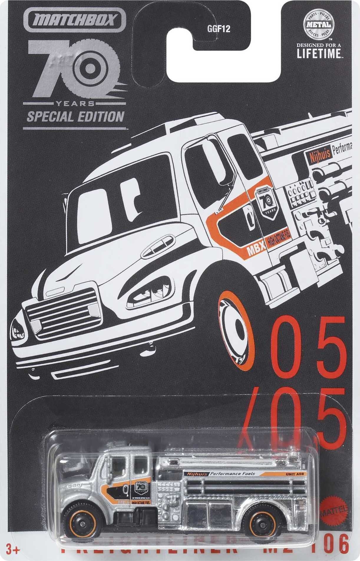 Matchbox Themed 164 Scale Vehicle for Toy Car Collectors & Kids Ages 3