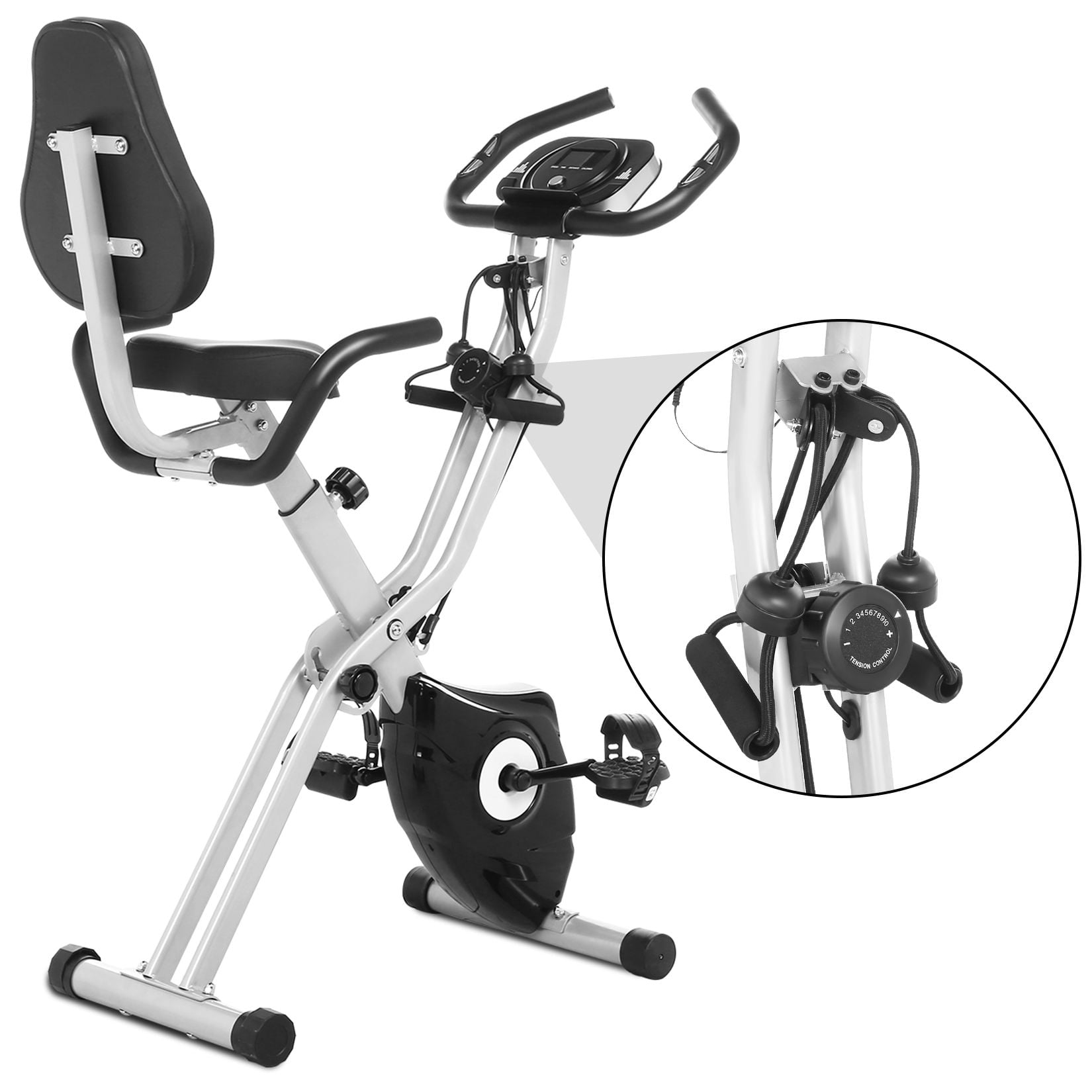 Pro Stationary Exercise Fitness Bike Indoor Cardio Cycle Bicycle Water Bottle 