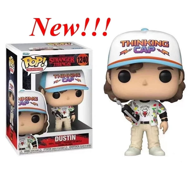 2025 Colección de figuras de acción de vinilo FUNKO POP Toys Dustin #1240 #1250 #638 Steve #675 Robin #674 #552MAX #831