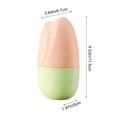 thumbnail image 6 of Ice Roller for Face, Food-Grade Reusable Silicone Facial Ice Tray Mold for Depuffing and Pore Minimizing, Handheld Massager Tool for Eye Puffiness, Diy Skin Care, 6.89"X2.64"X1.97", 6 of 6