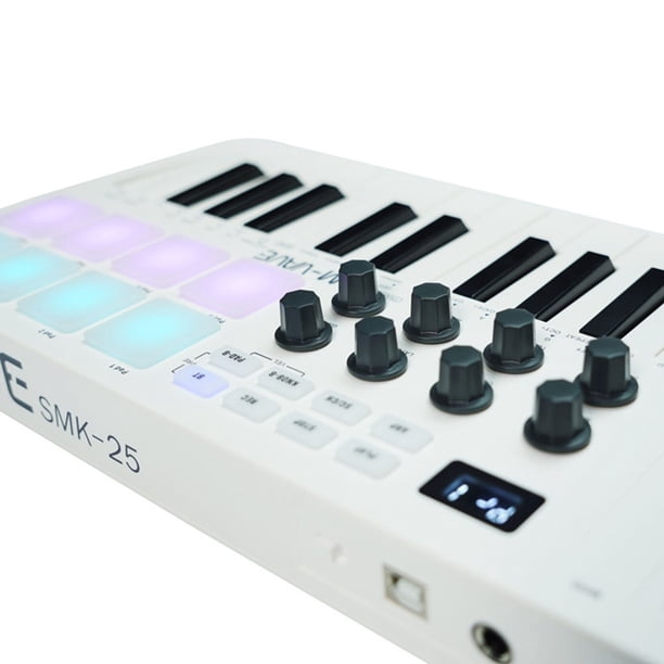 M-Vave Midi 25-Key Usb Midi Keyboard Controller with 8 Backlit