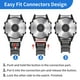 thumbnail image 4 of Correa de reloj Pencoda para Garmin Fenix 8 51 mm/7x/6x/5x Plus, 4 of 7