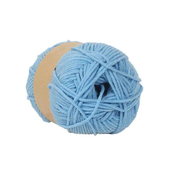 DALX Knitting Yarns Medium Thick Hand-knitting Crochet Thread for Baby Scarf Crocheting Hat Weaving Supplies