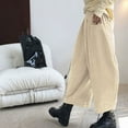 thumbnail image 6 of Sanbonepd Casual Pants for Men Women Corduroy Barrel Pants Wide Leg Vintage Mid Baggy Pants, 6 of 6