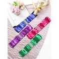 thumbnail image 2 of Cinturones elásticos para mujeres de tallas grandes INSPIRE CHIC con hebillas de metal entrelazadas y decoraciones de lentejuelas para vestidos, negro 75cm/29.53", 2 of 6