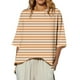 thumbnail image 2 of mfyjkho Tops Para Mujer, Top Casual De Color Liso Con Cuello Redondo Y Manga Larga Para Mujer Tops Y Blusas Para Mujer Xl, 2 of 5