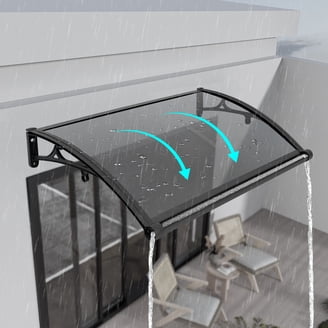 Aazon.co : Front Door Patio Canopy, Outdoor Garden Shade Shelter