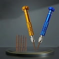 thumbnail image 3 of Precision Glasses Tool Kit Micro Screwdriver Set with Nose Pads and Fasteners for Eyewear Laptops, 3 of 6