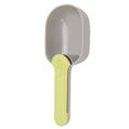 thumbnail image 2 of Pet Food Feeding Spoon, Ergonomic Design Clip Design Multifunction Dog Food Scoop  For Dogs Grey + Green, 2 of 8
