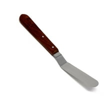 Stainless Steel Lab Spatula with Wooden Handle