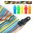thumbnail image 1 of 10Pcs Heavy-Duty Windproof Clips Adjustable High-strength Weather-resistant Tent Tarp Clips Lock Grip Camping Supplies, 1 of 7