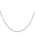 thumbnail image 2 of Finest Gold Sterling Silver 1 mm Diamond-Cut Long Link Cable Chain with 4 in. Extension, 2 of 4