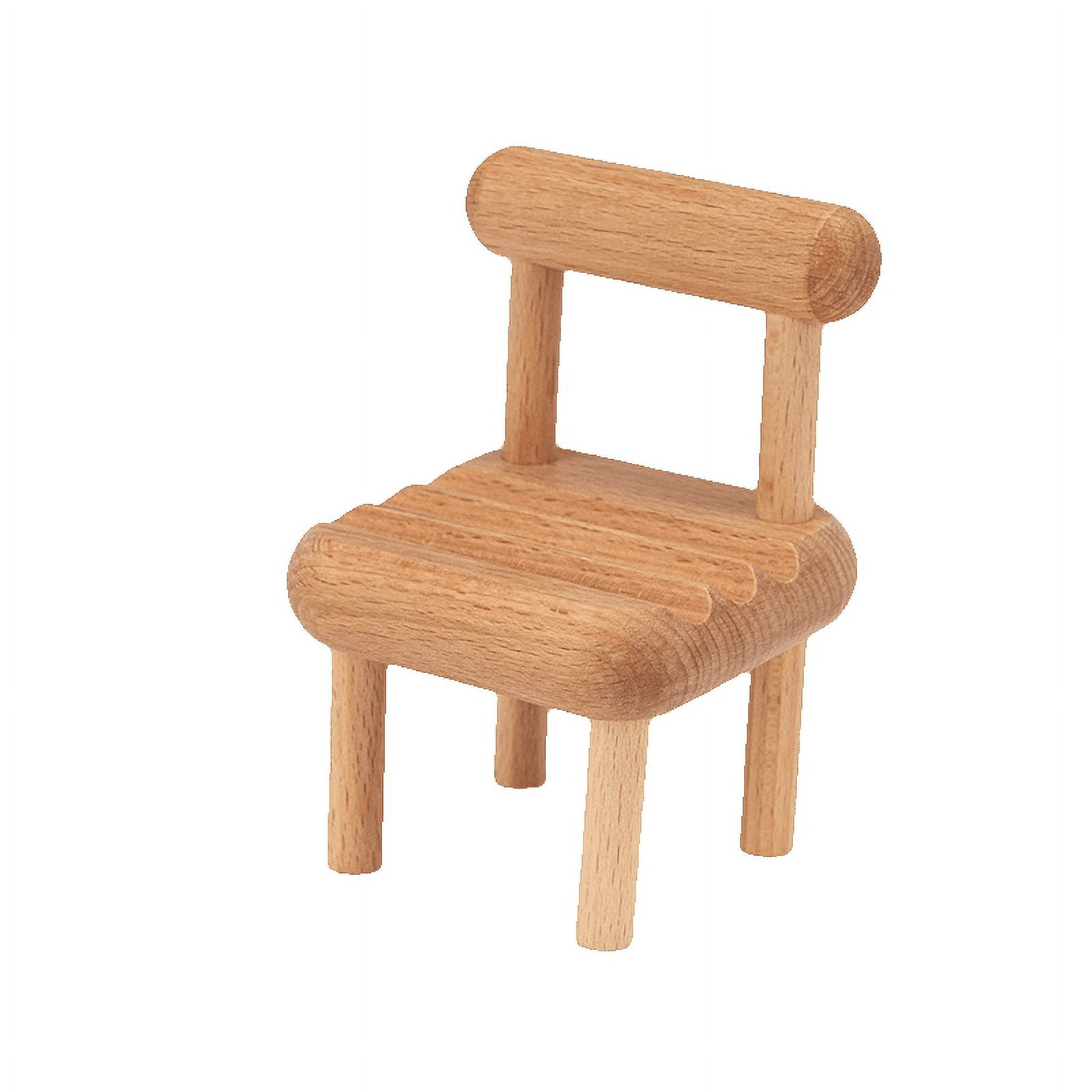 EGNMCR Phone Holders for Your Car Cute Mini Chair Cell Phone Support Chair Wooden Desktop Stand Multiangle Universal Cell Phone Support Chair Portable Smartphone Stand phone stand