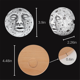 thumbnail image 2 of Quemador de incienso con forma de cara de luna, quemador de incienso decorativo, soporte de incienso de luna para decoración del hogar, incienso, 2 of 7