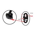 thumbnail image 3 of sweethay Retrovisor de motocicleta ABS, 2 piezas, actualización, reemplazo elegante, pieza de espejo retrovisor desmontable Universal para motocicleta Accesorios para motos sweethay VI021507-01, 3 of 6