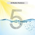 thumbnail image 5 of MSH Modern Stainless Hardware 6 Inch Stainless Steel House Number 5, 5 of 6