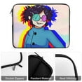 thumbnail image 5 of Gorillaz Noodle Singer Laptop Sleeve Laptop Case Computer Laptop Tablet Sleeve Bag Protective Shockproof Laptop Bag Briefcase Cover, 5 of 7