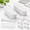 White-Classic, variant on 2 Cable Management Box Fits Power Sockets 11.8x5.1x4.3 In