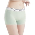 thumbnail image 1 of Plus Size Leggings Plus Size Pants 2-In-1 Lace Cotton Crotch Non Rolled Flat Corner Underwear, 1 of 3
