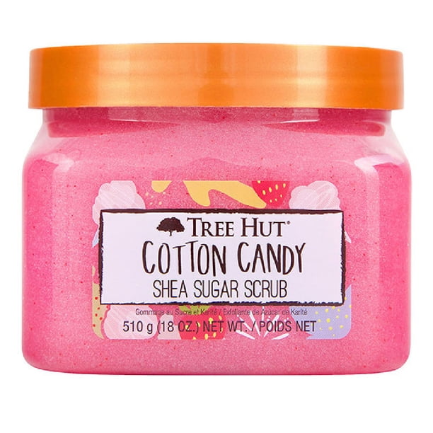 Exfoliante corporal Tree Hut algodón de azucar 510 g