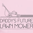 thumbnail image 2 of CafePress - Daddy's Future Lawn Mower Body Suit - Baby Light Bodysuit, Size Newborn - 24 Months, 2 of 4