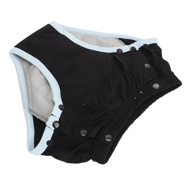 Couche pour Adulte Réutilisable Étanche avec Tissu Absorbant pour Incontinence, Pantalon Doux Lavable pour Adultes