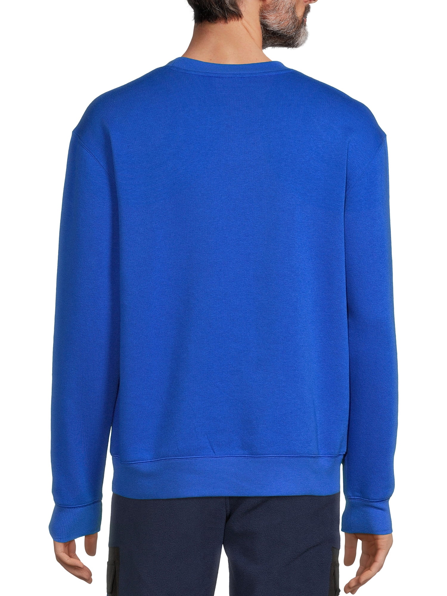 Russell Men's and Big Men's Fleece Crewneck Sweatshirt, Sizes up to 3XL