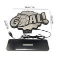 thumbnail image 3 of LED Night Light Sign with Acrylic Base and USB Cable, Multicolor LED Bedroom Lamp for Room, Gaming Setup, Bar, Club, Hotel or Restaurant Decor, 3 of 6