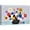 BS27-2107-387-YUK41, variant on PixonSign Canvas Print Wall Art Multicolor Medium Leaves in Black Vase Floral Wilderness Digital Art Modern Art Chic Group Relax/Calm Multicolor Ultra for Living Room, Bedroom, Office - 12"x18"