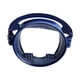 thumbnail image 2 of Máscara de buceo de una sola lente, máscara de snorkel, gafas de natación antivaho profesionales Azul oscuro, 2 of 9