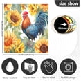 thumbnail image 4 of GZHJMY Rooster Sunflower Dishwasher Magnet Cover Dishwasher Front Door Cover Magnet Sticker, Trimmable Refrigerator Dishwasher Magnetic Decals Kitchen Appliance 20 x 26 Inches Home Decor, 4 of 6