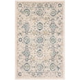 thumbnail image 3 of SAFAVIEH Evoke Janie Traditional Distressed Area Rug, Beige/Turquoise, 8' x 10', 3 of 10