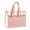 thumbnail image 2 of Clear Bag for Stadium Events, Waterproof Large Capacity File Bag, See Through Bag for Concerts,Travel and Festivals, Smooth Zipper and Handles for Women Purse, 2 of 5