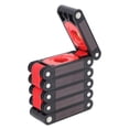 thumbnail image 1 of 720mm 6-Section Foldable Aluminum Level Tool with Magnetic Function – Compact Hinged Design for Multi-Angle Measurement, Rust-Resistant & Drop-Protected, Ideal for Plumbing, Stairs, Corners, and, 1 of 6
