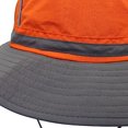 thumbnail image 3 of Sombrero de pescador de dos tonos Sombrero reflectante para el sol Sombrero de viaje de verano para hombres y mujeres, 3 of 4