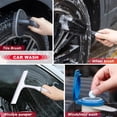 thumbnail image 4 of Kit de limpieza para lavado de autos GPUSFAK, 26 piezas, cepillos de espuma, 4 of 8