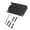 Black, variant on Yihuala Multifuntional 6 String Electric Bass Bridge Bass Guitar Part Music Instrument Hardware Electric Bass Bridge for Guitar