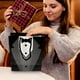 thumbnail image 5 of Bolso de papel práctico, bolsa de regalo elegante, bolsa de regalo, bolsas de recuerdo, bolsa de regalos para festival, fiesta, cumpleaños, boda (negro), 5 uds., 5 of 5