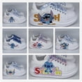 thumbnail image 2 of Disney Lilo &amperio; Zapatillas de deporte de puntada, zapatos de puntada de dibujos animados Kawaii, zapatos con patrón de pequeño monstruo, zapatos deportivos informales de moda136 Deng Xun unisex, 2 of 2