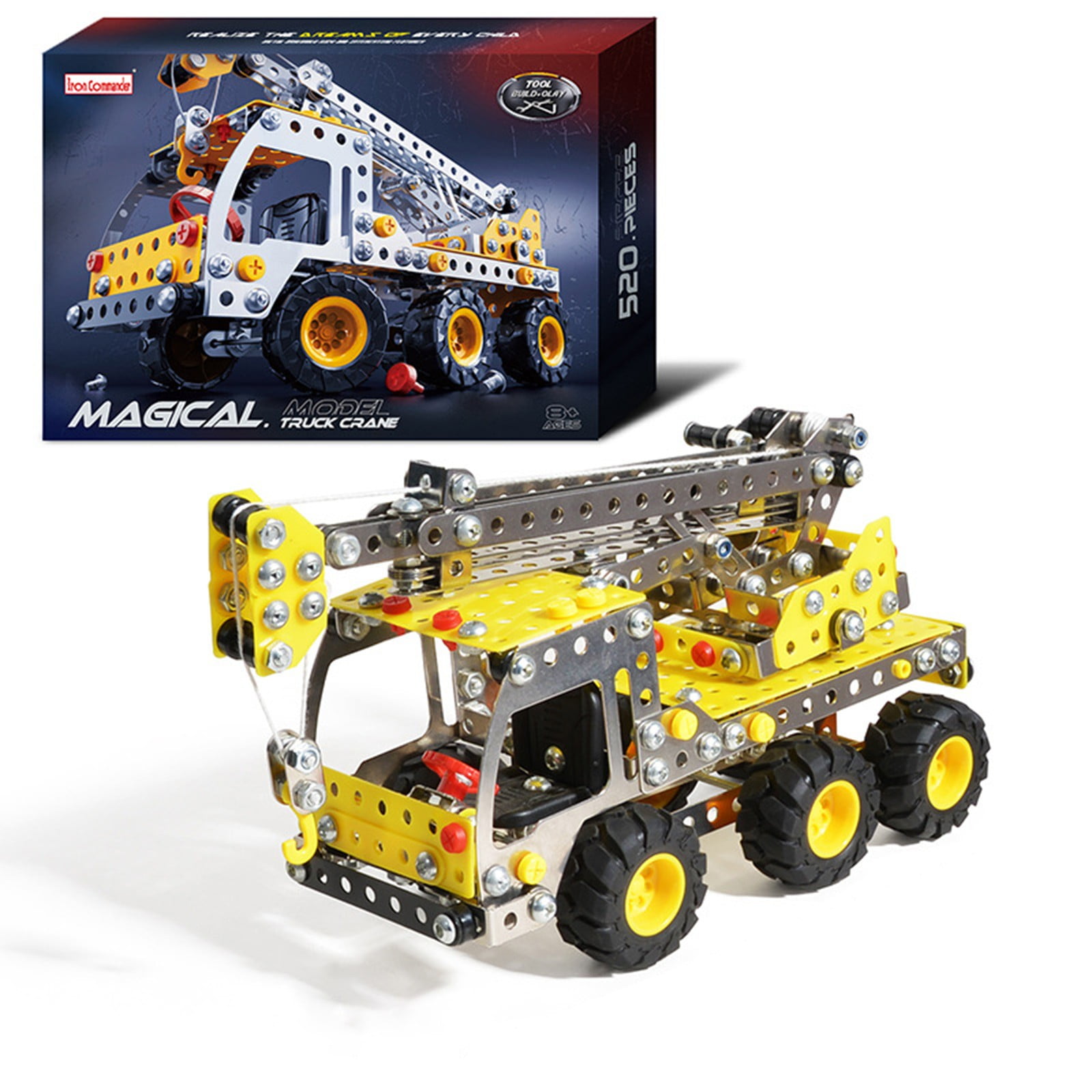 Stem Building Projects Toys for Kids Boys 8 9 10 11 12 Year Old, Metal Building Construction Model kit, Building Blocks DIY Toys,Boys and Girls Mechanical Engineering Gifts Sets for Ages 5 6 7 8 9 +