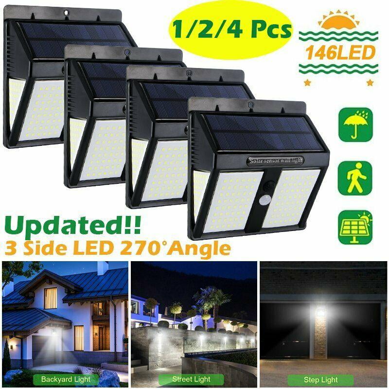 1/2/4X 30W LED Flood Light Garden Yard Lamp Outdoor Security Lighting Waterproof 