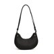 thumbnail image 1 of Bolso de media luna de PU para mujer bolso de hombro a la moda bolso de bola de masa con cierre de cremallera de Color sólido, 1 of 9