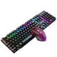 thumbnail image 1 of Usb Inalámbrico Ergonómico Único Retroiluminado Mecánico Touch Gaming Keyboard Mouse Set Con Efecto De Iluminación Ajustable Para Computadora Portátil Pc De Escritorio Noticed EL013979-01, 1 of 5