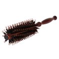 thumbnail image 1 of Round Barrel Anti-Slip Handle Design Comb, Nano Technology Hair Curling Comb, Anti-Static for Blow Drying, Curling&Straightening Barber Styling Tools, 1 of 7
